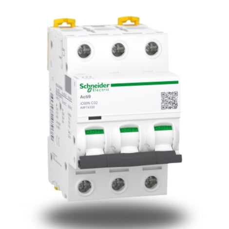 Three Pole  32A MCB (Miniature Circuit breaker)