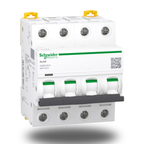 Four Pole  10A MCB (Miniature Circuit breaker)