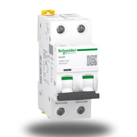 Double Pole  20A MCB (Miniature Circuit breaker)